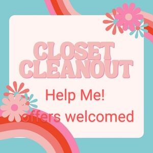 Need Help Cleaning Out Closet